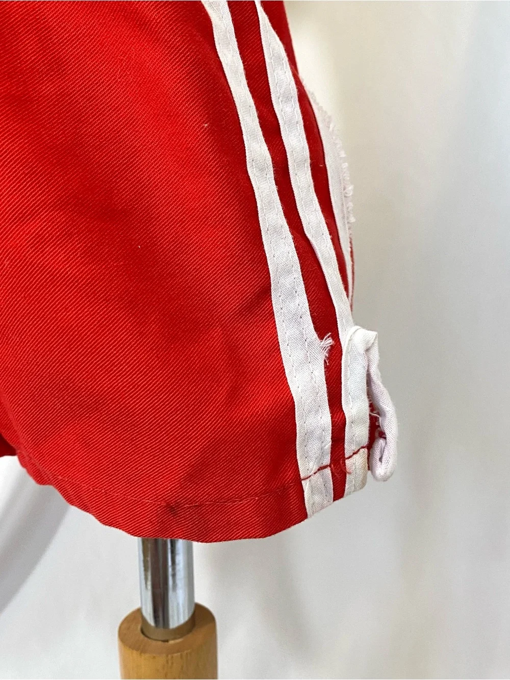 Kids Play Condition 80’s Striped Polo Shirt and Red Running Shorts Outfit 7 8